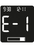 Κωδικός σφάλματος Accu-Chek Instant E-1