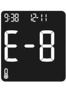 Κωδικός σφάλματος Accu-Chek Instant E-8
